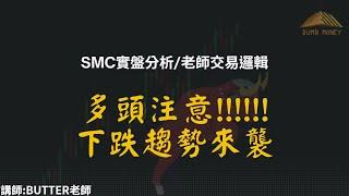 6/2（一）20:00 -中階班-《SMC》-實盤SMC實盤講解/老師交易邏輯