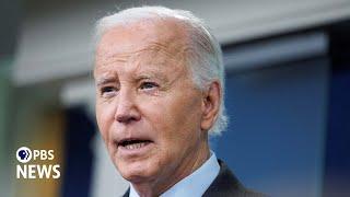 WATCH: In surprise press appearance, Biden addresses Israel, 2024 election concerns