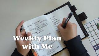 weekly plan with me | b6 Stalogy | minimal planner | minimalist planner | Nicole Makes Plans