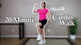 20 Min. Low Impact Cardio Walking Workout For Beginners and Seniors (IWT Interval Walking Training)