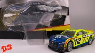 2023 RYAN BLANEY MENARDS CHAMPION FORD MUSTANG DIECASTBUFFET NASCAR AUTHENTICS DIECAST REVIEW 1/64