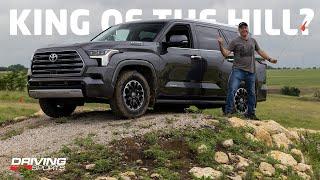2023 Toyota Sequoia Limited Hybrid TRD Off-Road Trail Test