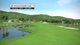 Course Flyover: Waialae Country Club's 11th Hole