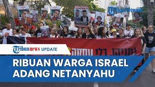 Lautan Manusia! Warga Israel Adang Netanyahu Hendak ke AS: Jangan Pergi Tanpa Kesepakatan Sandera