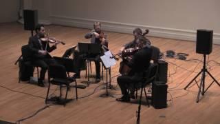 JACK Quartet: Jon Bellona, String Quartet no. 1, Mvt. II (Body)