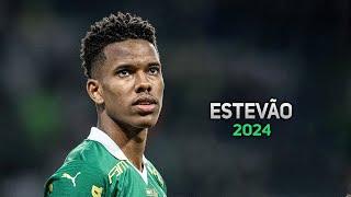 Estevão Willian 2024 ● Palmeiras ► Crazy Dribbling Skills, Goals & Assists | HD