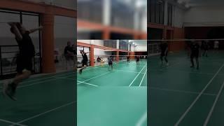 Men’s Doubles with Jesse vs Ar/Patrick #badminton #badmintondoubles #bwf #smash #sports