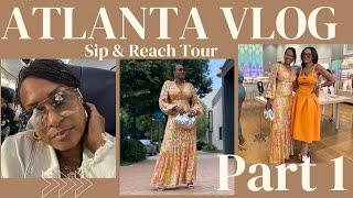 Travel with me to Atlanta + Thrifting in ATL + Sip & Reach Tour + Chanel Beauty | PART ONE