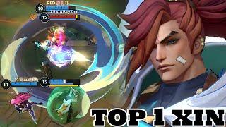 Wild Rift Top 1 Xin Zhao (Soul Fighter Skin) Gameplay Rank