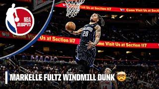 Markelle Fultz WINDMILL DUNK  | NBA on ESPN