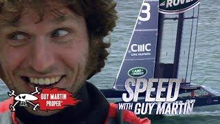 Guy competes with the British America's Cup team | Guy Martin Proper