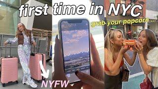GOING TO NEW YORK FOR THE FIRST TIME! | NYC travel vlog part 1
