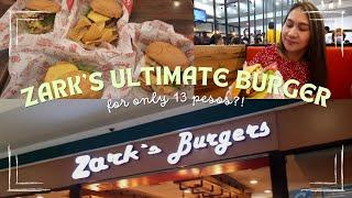 ZARK'S ULTIMATE BURGER FOR ONLY 13 PESOS?! | Rachel Ilagan