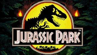 The Brilliant Dr. Alan Grant | Jurassic Park 1993 Sega Genesis Full Playthrough Longplay