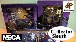 Nightmare Before Christmas JUN Planning Figure Set, PVC Sleigh Sled Set, & NECA Jack Action Figure