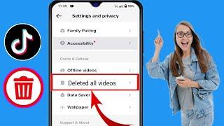 Как удалить все ваши видео TikTok в один клик (обновление 2025 г.) ৷ Удалить видео TikTok