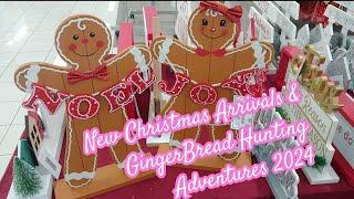 NEW CHRISTMAS ARRIVALS AT BURLINGTON 2024/GINGERBREAD ADVENTURE HUNTING VLOG SERIES#gingerbread#new