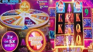 Celestial Sun Riches Slot Machine / $10 Max Bet Bonus.