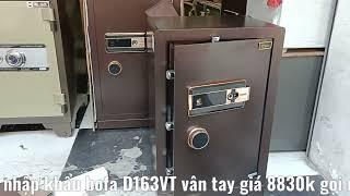 Két sắt nhập khẩu bofa D163VT vân tay điện tử cao cấp giá 8.800k gọi ngay 0904169805