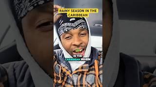 Rainy Season in the Caribbean  #shorts #jamaicanvlogger