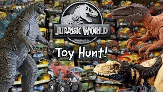 Jurassic World Toy Hunt! Thrift store finds Clearance Jurassic finds + New Dino Tracker merch!