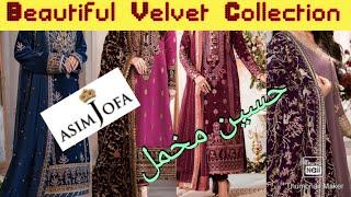 Asim Jofa new Royal Embroidered Velvet Collection 2022