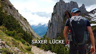 Wandern zur Saxer Lücke im Appenzell vom "Hoher Kasten" und weiter zum Fälensee + Sämtisersee