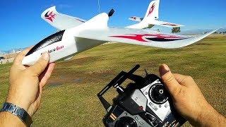 V761-2 Ranger 600 RTF Three Channel Stabilized RC Glider Flight Test Review