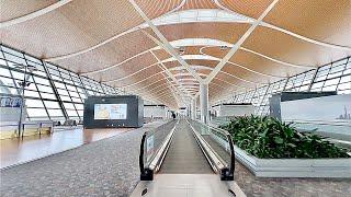 BOARDING AT SHANGHAI PUDONG AIRPORT PVG CHINA  2024 FLIGHT SINGAPORE AIRLINES SQ831