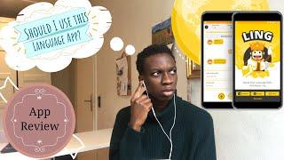 Ling App!! Should I use this language App? Language App review!!