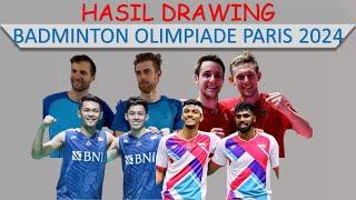 Hasil Drawing Badminton Olimpiade Paris 2024 │ Olimpiade Paris 2024 │