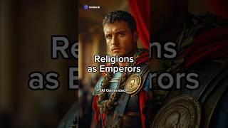 Religions as Emperors | Ai Generated
