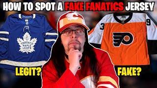 How To Spot A Fake Fanatics Jersey