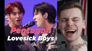 KINO'S SPITTIN' (PENTAGON - 'Lovesick Boys (BLACKPINK - Lovesick Girls)' COVER Reaction)