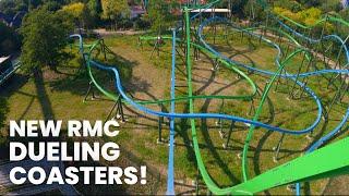 YoY Front Row POV (Both Sides) New for 2025 RMC Raptor Coasters at Walibi Holland