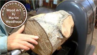 Woodturning Bird cherry