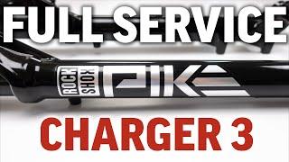 2023+ Rockshox Pike C1 Charger 3 RC2 Damper + Buttercups FULL 200 Hour Service Guide for Beginners