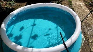 Intex Easy Set Pool Unboxing Installation and Cleaning