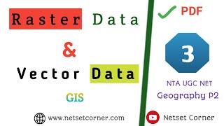 Raster & Vector Data Model | Advantages & Disadvantages of Raster & Vector Data Model | GIS 3 |