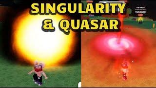 How to Get QUASAR & SINGULARITY in AURA CRAFT with PURE [ ROBLOX Recipes & Showcase ]