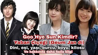 Goo Hye Sun kimdir? (Yaban Çiçeği - Geum Jan di) Yaşı, dini, eşi, burcu, kilosu, boyu ve dahası