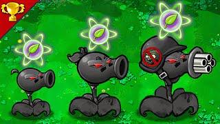 Plant vs Zombies : Doom Pea Team Use Plant Food ( Repea Doom, Doom Gatling Pea, Threepea Doom )