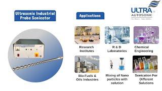 100 Ltr Ultrasonic Industrial Probe Sonicator