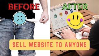 How to SELL Website to ANYONE