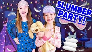 Sleepover in the SECRET PLAYROOM !!!