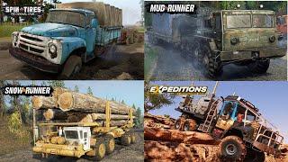 Ultimate Guide To Off-Road Adventures in Spintires Mudrunner Snowrunner and Expeditions