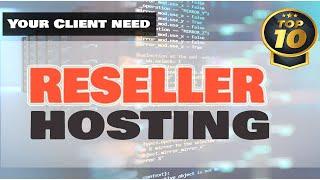 Best Reseller Hosting Services|| Start Your Own Hosting Company [2024]