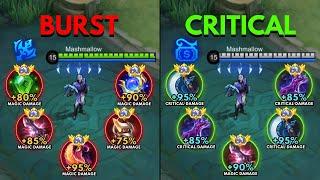 Aamon Burst Build vs Aamon Critical Build