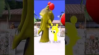 Sprunki: Yellow vs Tree - Tag Defense! 🟡‍️ #Sprunki #Chase #Defense #Attack #Game #Tag