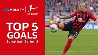 Bundesliga | Top 5 Goals by Jonathan Schmid